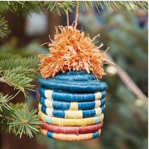 New Sundance Catalog Masiko Christmas Ornament Decoration